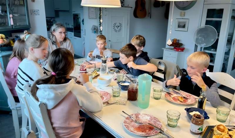 So sind Kinder in der Kirche zu Hause