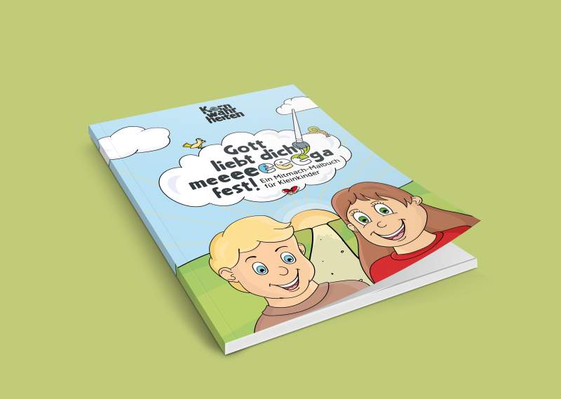 Mitmach-Malbuch für Kleinkinder