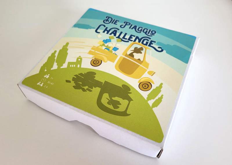 Brettspiel "Piaggio-Challenge"